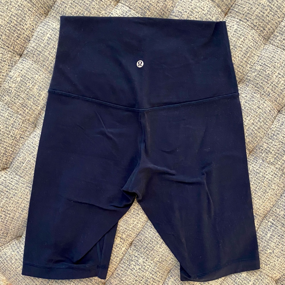 Lululemon navy biker shorts
